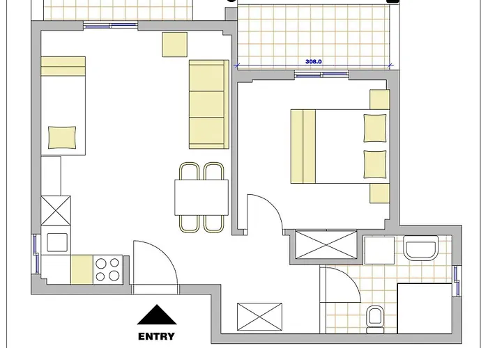 Beachfront 1br Siviri
